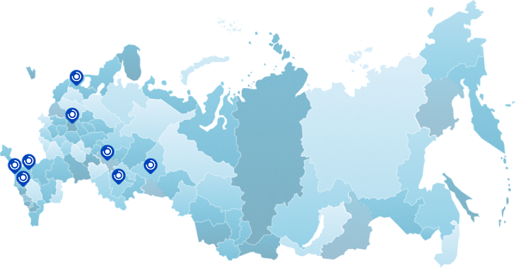 Контакты клиник в других городах