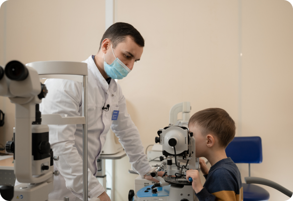 Консультация детского офтальмолога